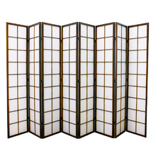 Zen 8 Panel Rice Paper Room Divider